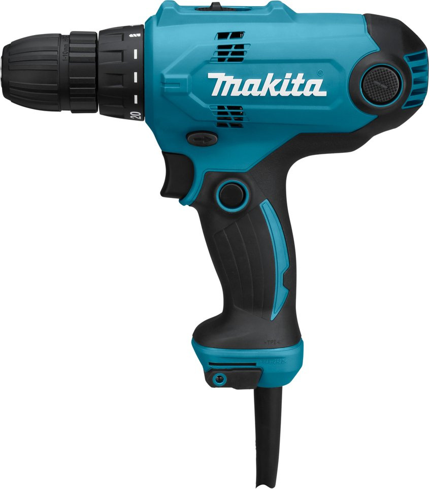 Дрель безударная Makita DF0300 320Вт патрон:быстрозажимной реверс