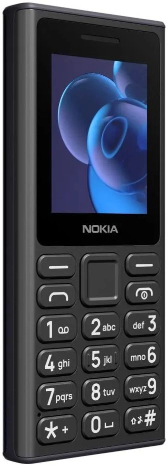 Мобильный телефон Nokia 125 Dual SIM TA-1655 черный моноблок 2Sim 2" 126x160 Series 30+ 0.3Mpix GSM900/1800 Protect MP3 FM microSD max32Gb