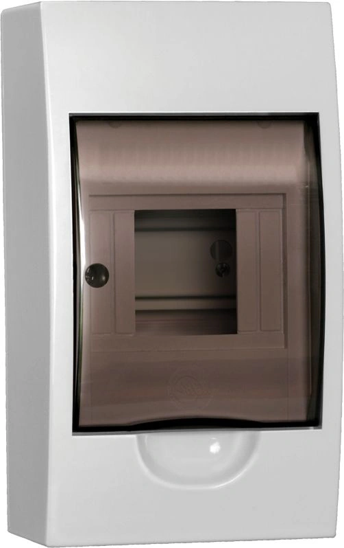 Щит распределительный IEK MKP12-N-04-40-20 ЩРН-П-4 для установки модульных устройств навесной 112мм 93мм 200мм 660B 4мод. пластик IP41 белый с возможностью установки счетчика (упак.:1шт)