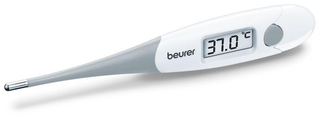 Термометр электронный Beurer FT15/1 белый/серый