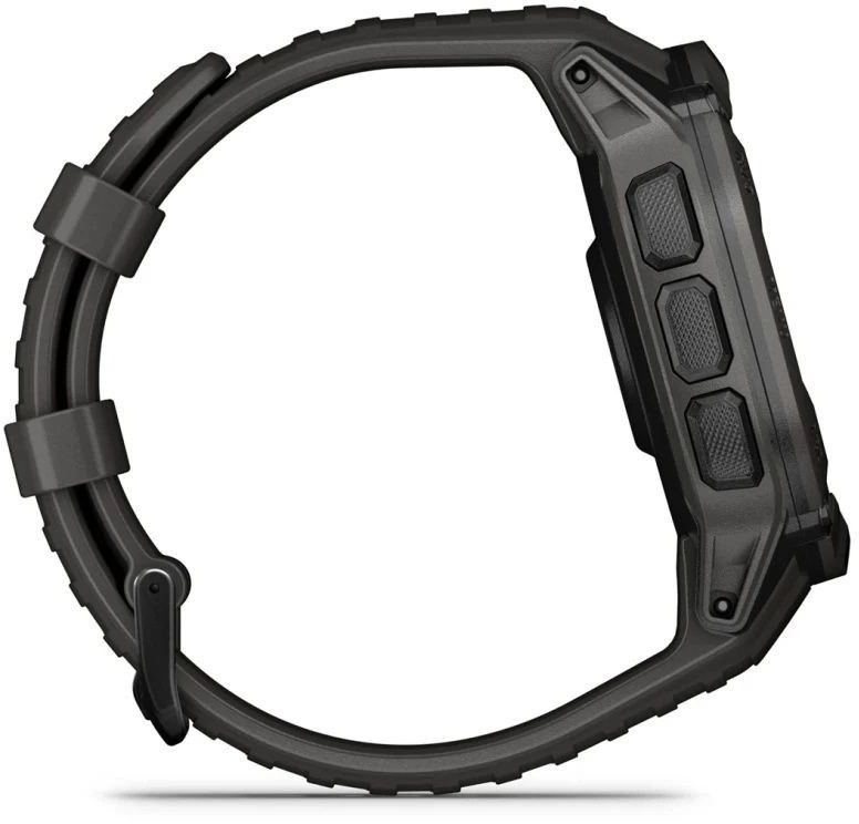 Смарт-часы Garmin Instinct 2X Solar 50мм 1" MIP корп.черный рем.черный (010-02805-00)