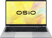 Ноутбук Osio FocusLine F150a-010 Ryzen 5 5500U 16Gb SSD512Gb AMD Radeon 15.6" IPS FHD (1920x1080) noOS grey WiFi BT Cam 6000mAh