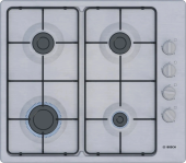 Газовая варочная поверхность Bosch PBP6C5K80O нержавеющая сталь