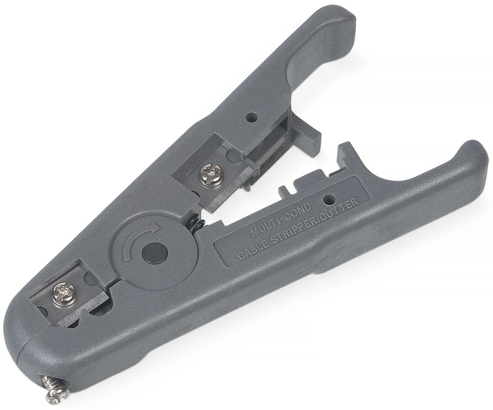 Инструмент зачистки Cabeus HT-S501A для зачистки кабеля UTP/STP серый