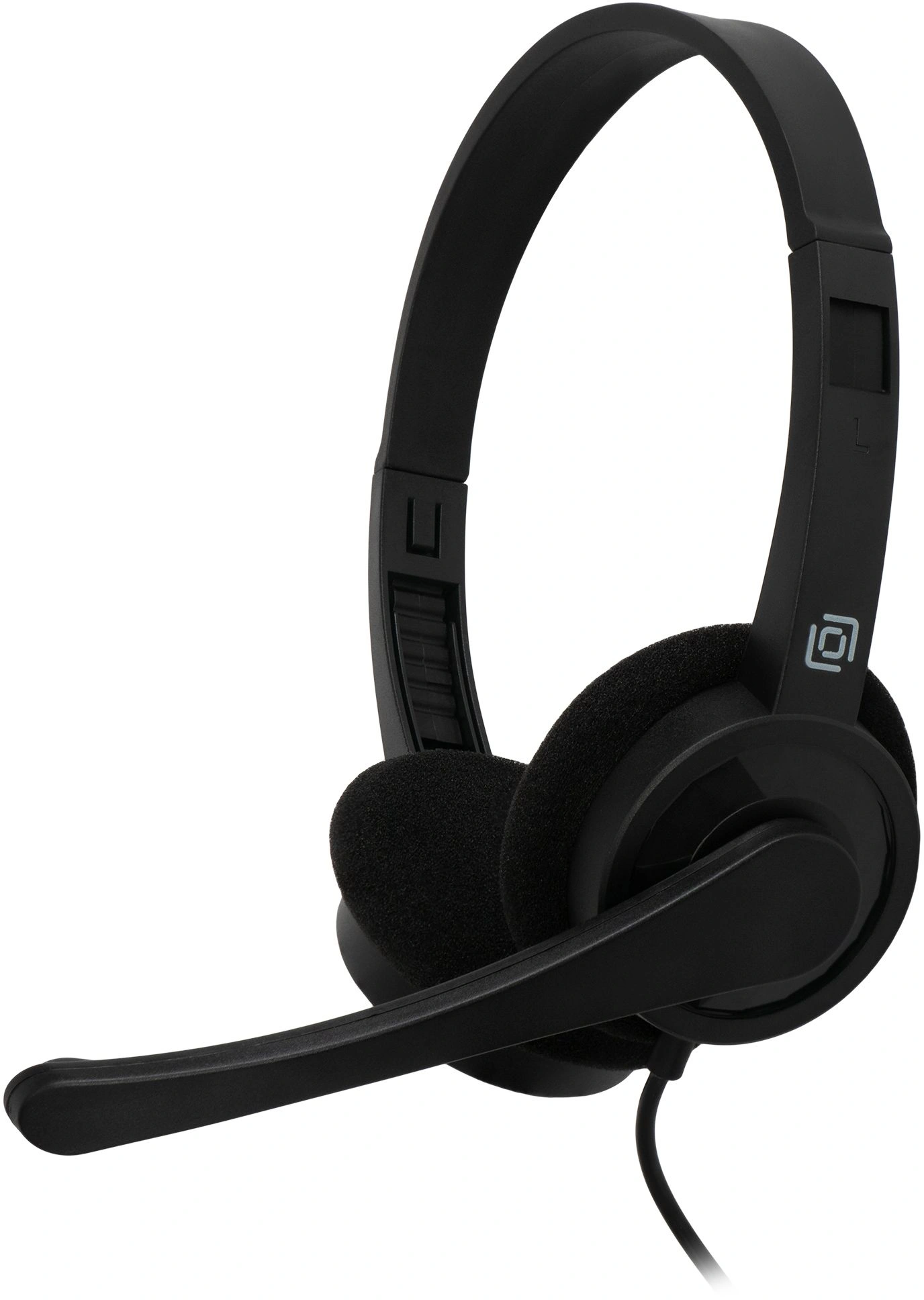 Наушники с микрофоном Оклик HS-M600 черный 1.8м накладные оголовье (1900372) Наушники с микрофоном Оклик HS-M600 черный 1.8м накладные оголовье (1900372)
