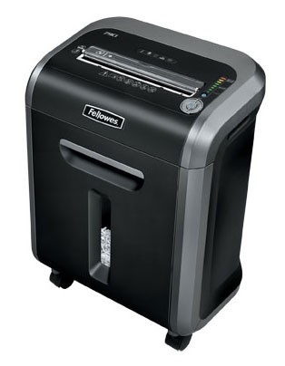 Шредер Fellowes PowerShred 79Ci (секр.P-4) фрагменты 16лист. 23лтр. скрепки скобы пл.карты CD