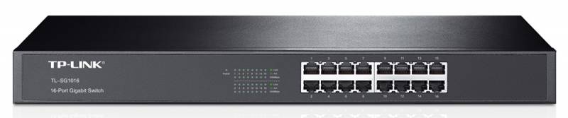 Коммутатор TP-Link TL-SG1016 (L2) 16x1Гбит/с неуправляемый