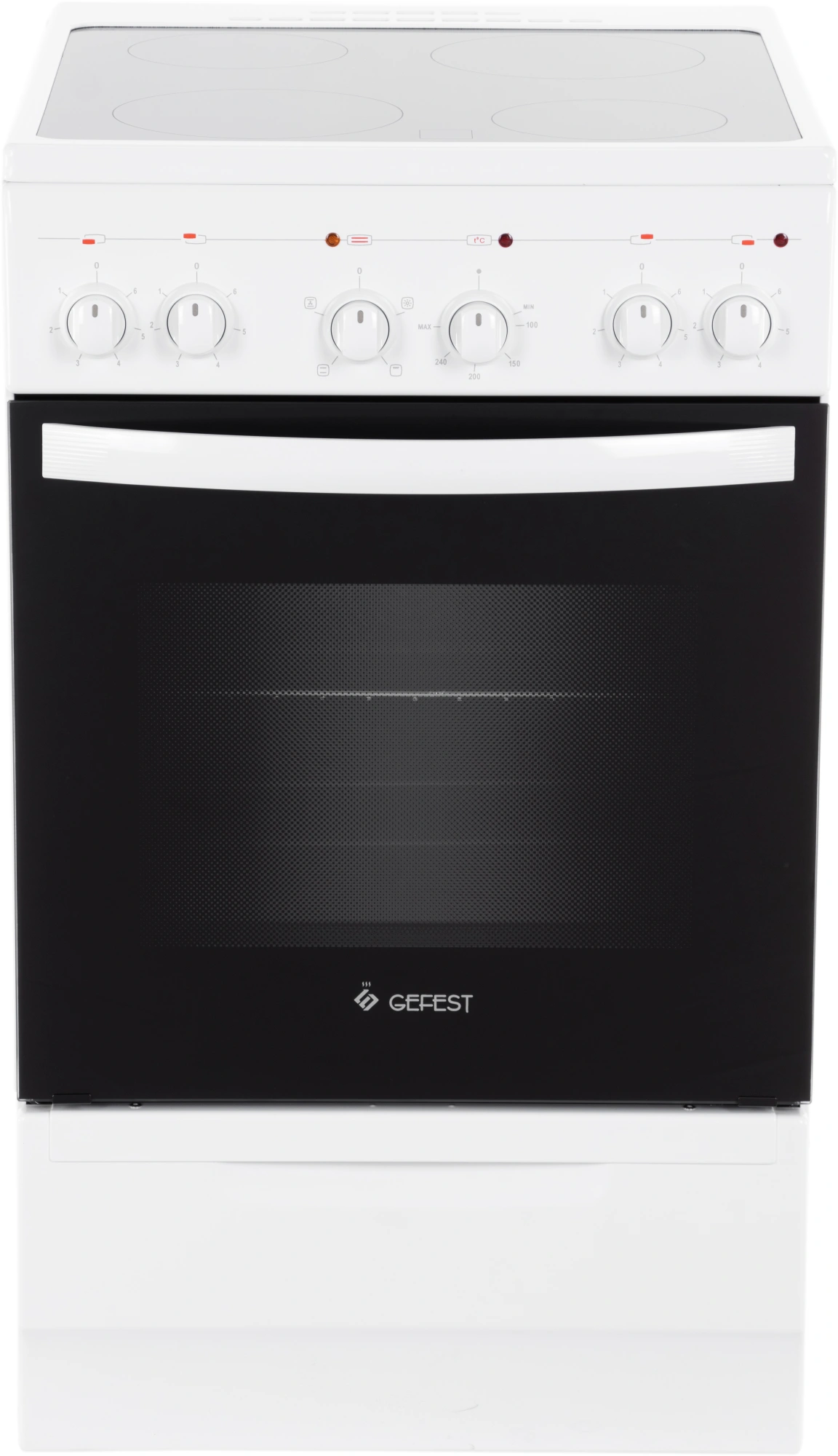 Плита Электрическая Gefest ЭП Н Д 5160-02 0095 белый стеклокерамика
