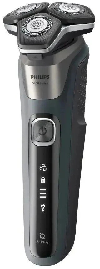 Бритва роторная Philips Series 5000 S5887/10 реж.эл.:3 питан.:аккум. серый
