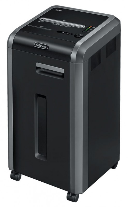 Шредер Fellowes PowerShred 225Ci (секр.P-4) фрагменты 24лист. 60лтр. скрепки скобы пл.карты CD