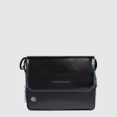 Сумка-мессенджер Piquadro Blue Square CA6812B2/N черная натур.кожа