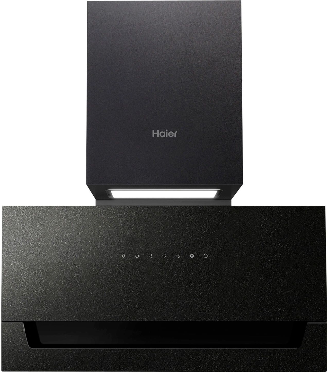 Вытяжка каминная Haier HVX-W682CB черный управление: сенсорное (1 мотор)