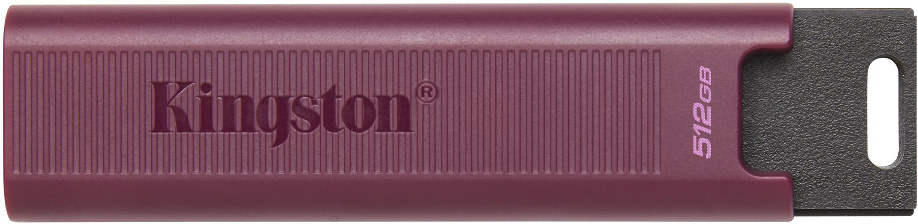 Флеш Диск Kingston 512GB DataTraveler Max DTMAXA/512GB USB3.2 черный/бордовый