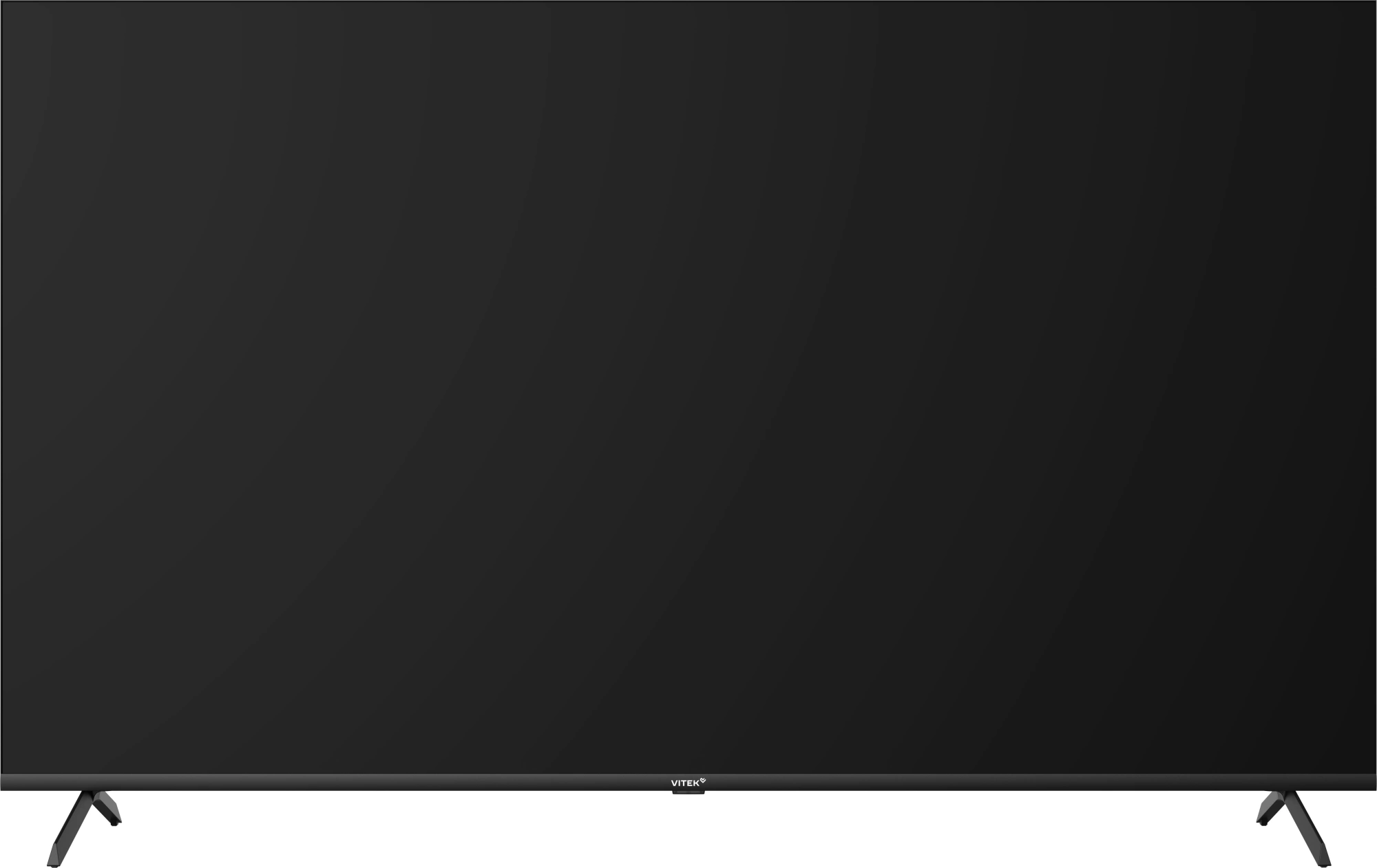 Телевизор LED Vitek 65" VT-65UBS410 Google TV Frameless черный/черный 4K Ultra HD 60Hz MEMC DVB-T DVB-T2 DVB-C DVB-C2 DVB-S DVB-S2 USB 2.0 WiFi Smart TV