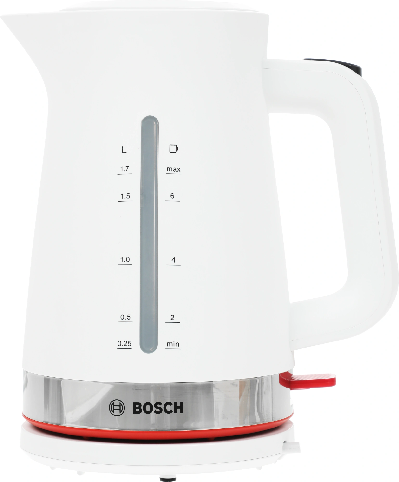 Чайник электрический Bosch TWK4M 1.7л. белый корпус: пластик (TWK4M221)