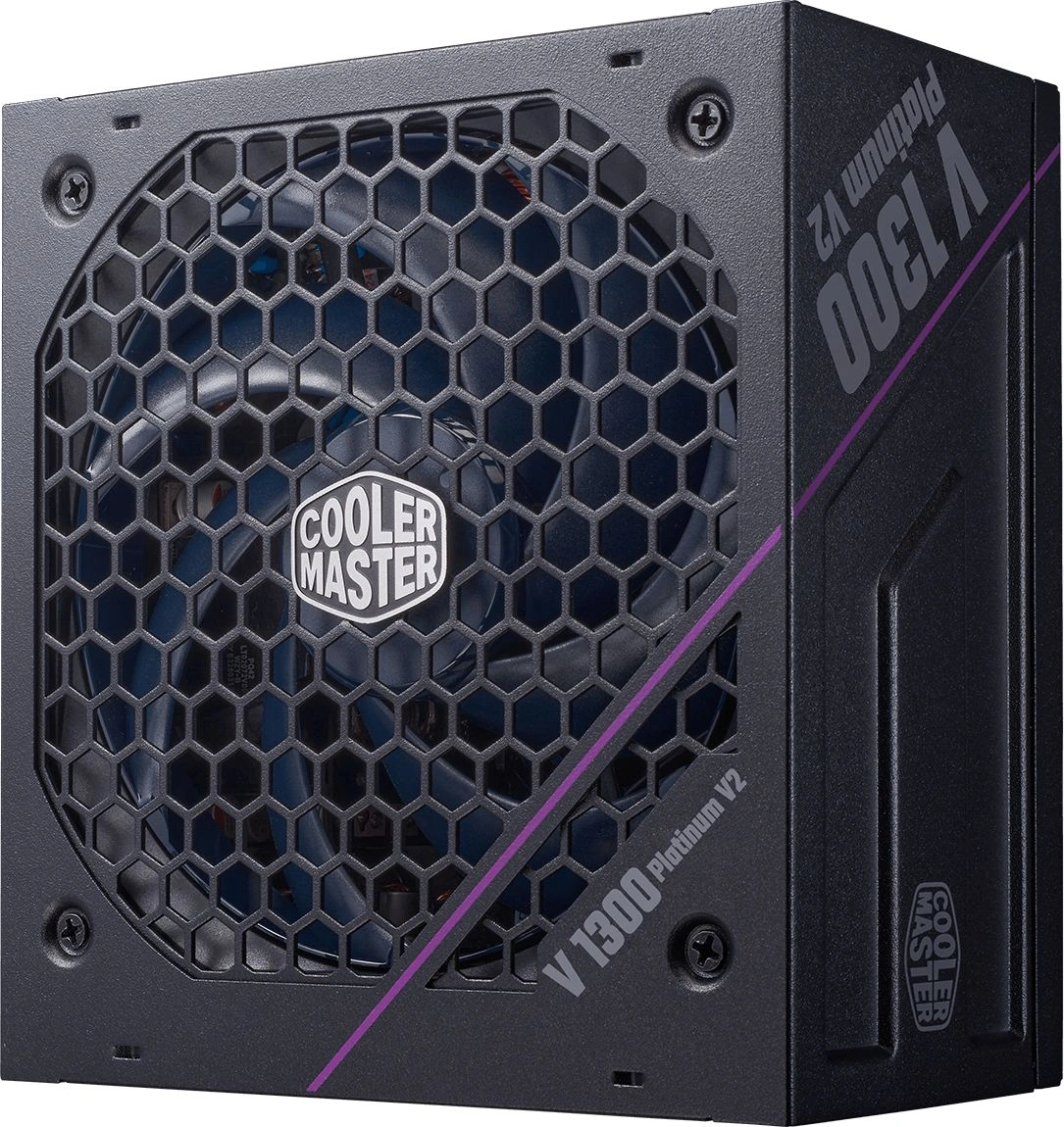 Блок питания Cooler Master ATX 1300W V1300 V2 Gen.5 80+ platinum 24pin APFC 135mm fan 16xSATA Cab Manag RTL