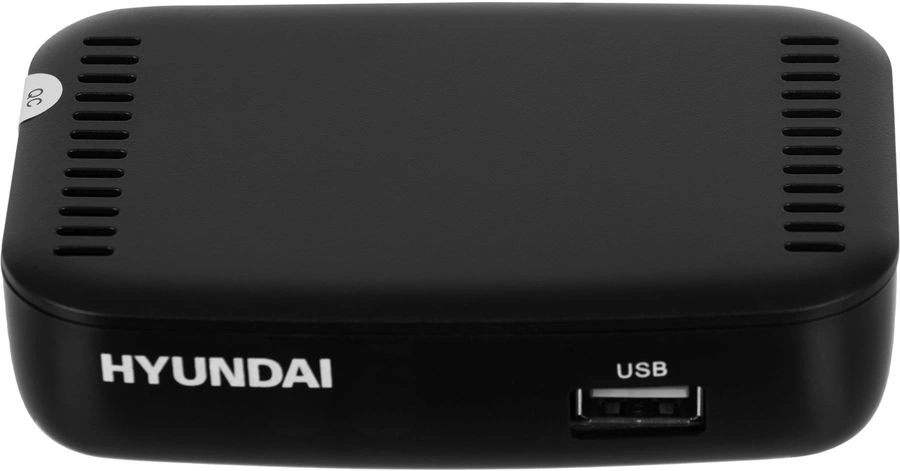 Ресивер DVB-T2 Hyundai H-DVB460 черный