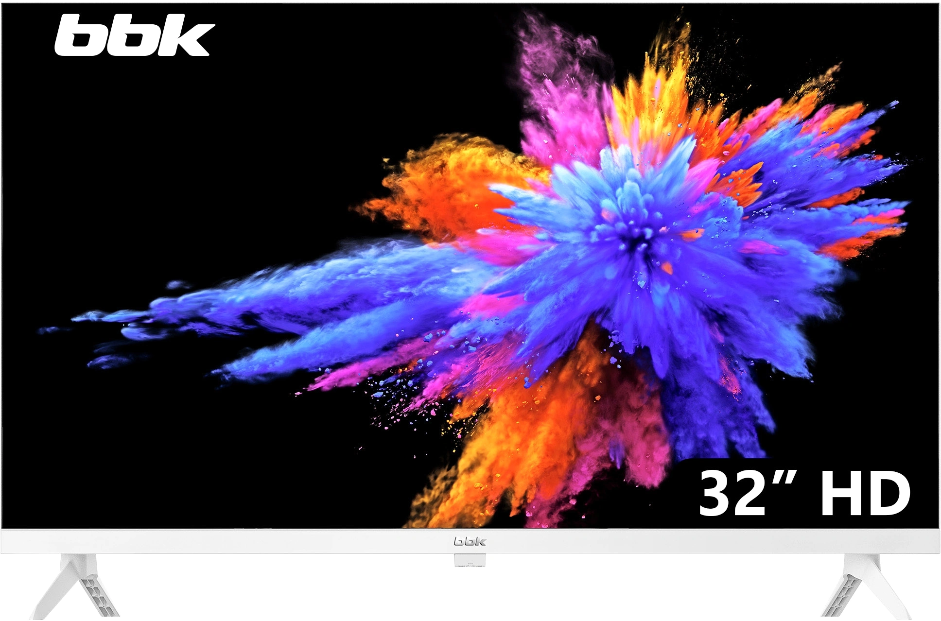 Телевизор LED BBK 32" 32LEM-1054/TS2C (W) белый HD 50Hz DVB-T2 DVB-C USB (RUS)