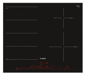Индукционная варочная поверхность Bosch PXE601DC1E черный