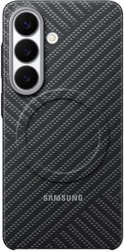 Чехол (клип-кейс) Samsung для Samsung Galaxy S26 Carbon Magnet Case with MagSafe серый (EF-KS942SSEGRU)