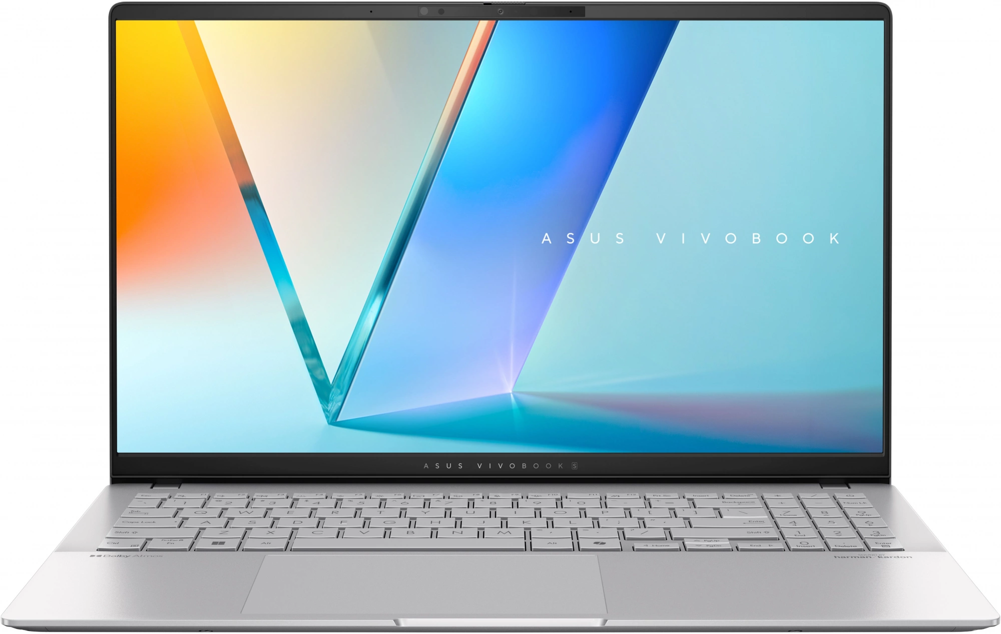 Ноутбук Asus Vivobook S 15 OLED S5507QA-MA052W Snapdragon X Elite X1E 78 100 32Gb SSD1Tb Qualcomm Adreno 15.6" OLED 3K (2880x1620) Windows 11 Home silver WiFi BT Cam (90NB14Q2-M00630)