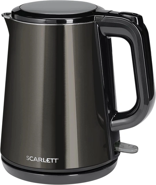 Чайник электрический Scarlett SC-EK21S58 1л. 1200Вт черный корпус: металл/пластик Чайник электрический Scarlett SC-EK21S58 1л. 1200Вт черный корпус: металл/пластик