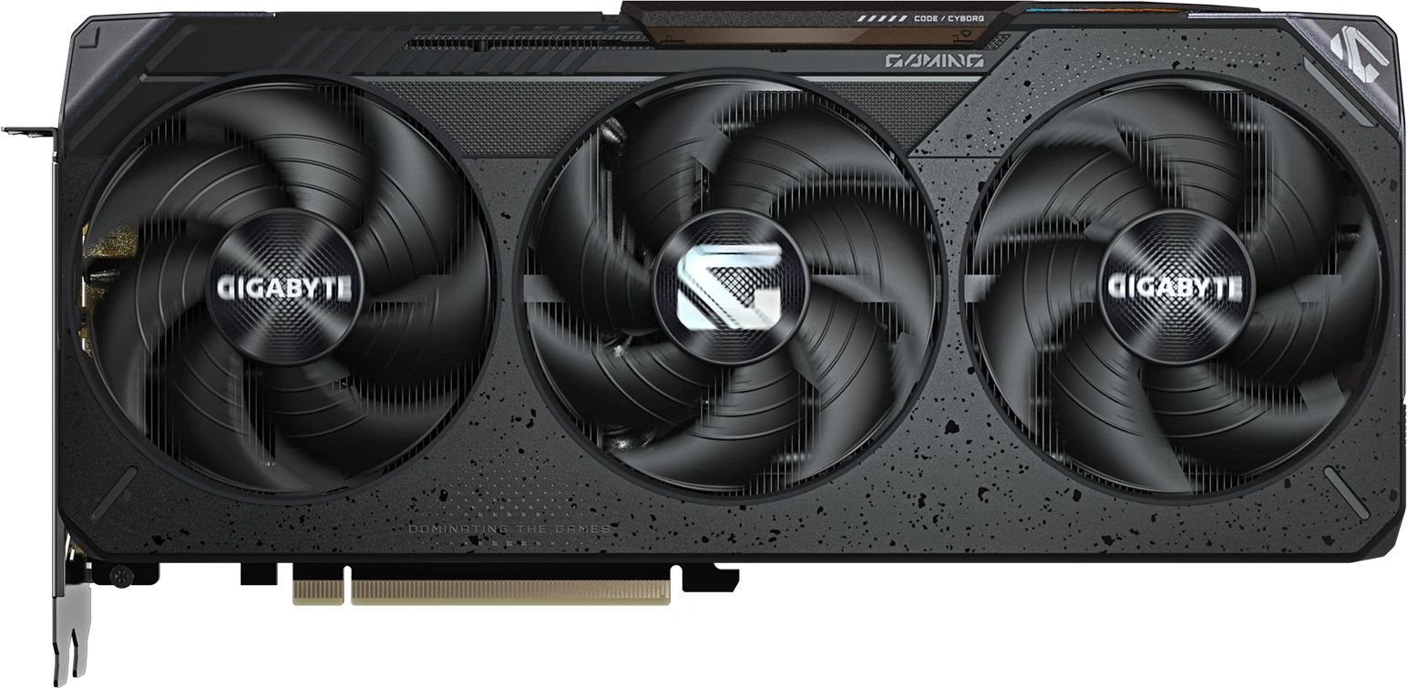 Видеокарта Gigabyte PCI-E 5.0 GV-R9070XTGAMING-16GD AMD Radeon RX 9070XT 16Gb 256bit GDDR6 2400/20000 HDMIx2 DPx2 HDCP Ret