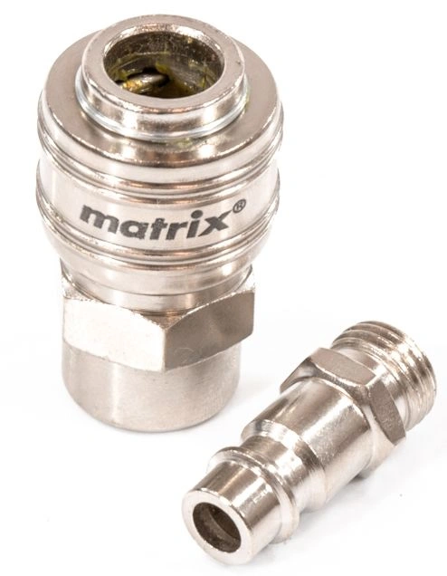 Переходник для пневмоинструмента Matrix 57016 серый