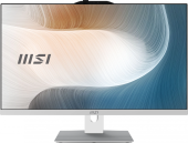 Моноблок MSI Modern AM272P 1M-674RU 27" Full HD Core 5 120U (1.4) 16Gb SSD512Gb Graphics Windows 11 Professional GbitEth WiFi BT 120W клавиатура мышь Cam белый 1920x1080