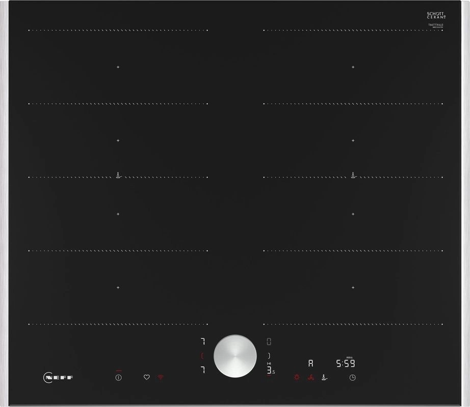 Индукционная варочная поверхность Neff T66TTX4L0 черный