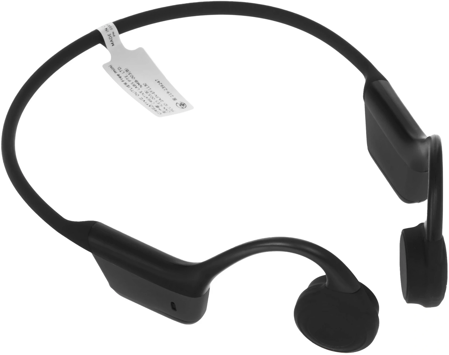 Гарнитура накладные Creative Outlier Free Mini черный беспроводные bluetooth шейный обод (51EF1130AA000)