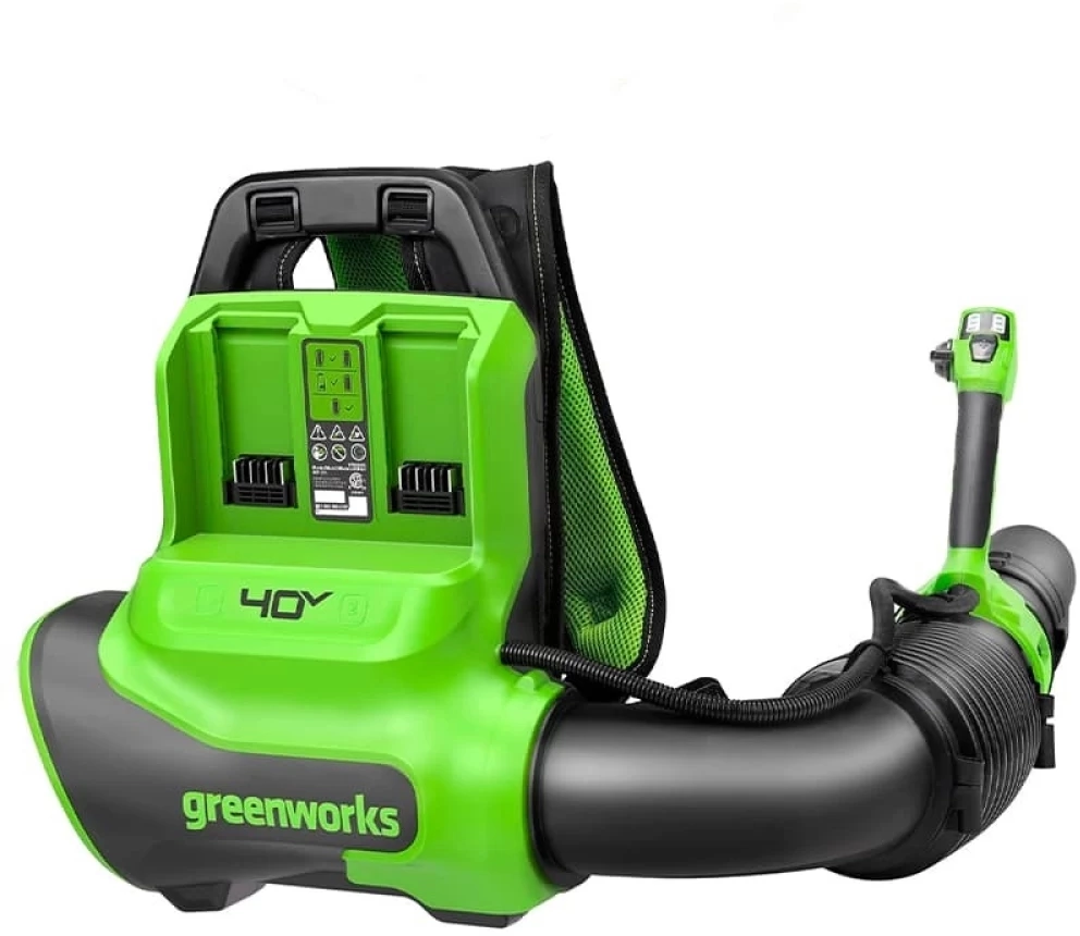 Воздуходувка Greenworks GD40BPG2 пит.:от аккум. зеленый/черный