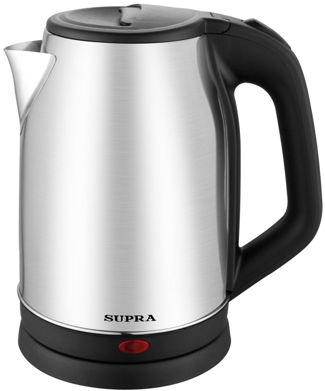 Чайник электрический Supra KES-1842S 1.8л. черный/нержавеющая сталь корпус: металл
