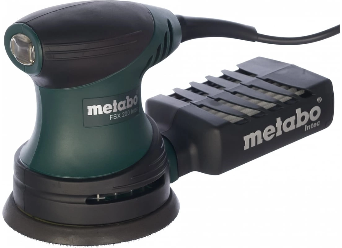 Эксцентриковая шлифмашина Metabo FSX 200 Intec 240Вт D125мм жестк.кейс (609225500)