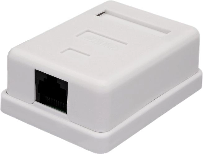 Розетка Suprlan 10-0355 информ.RJ45 кат.6 U/UTP черн.