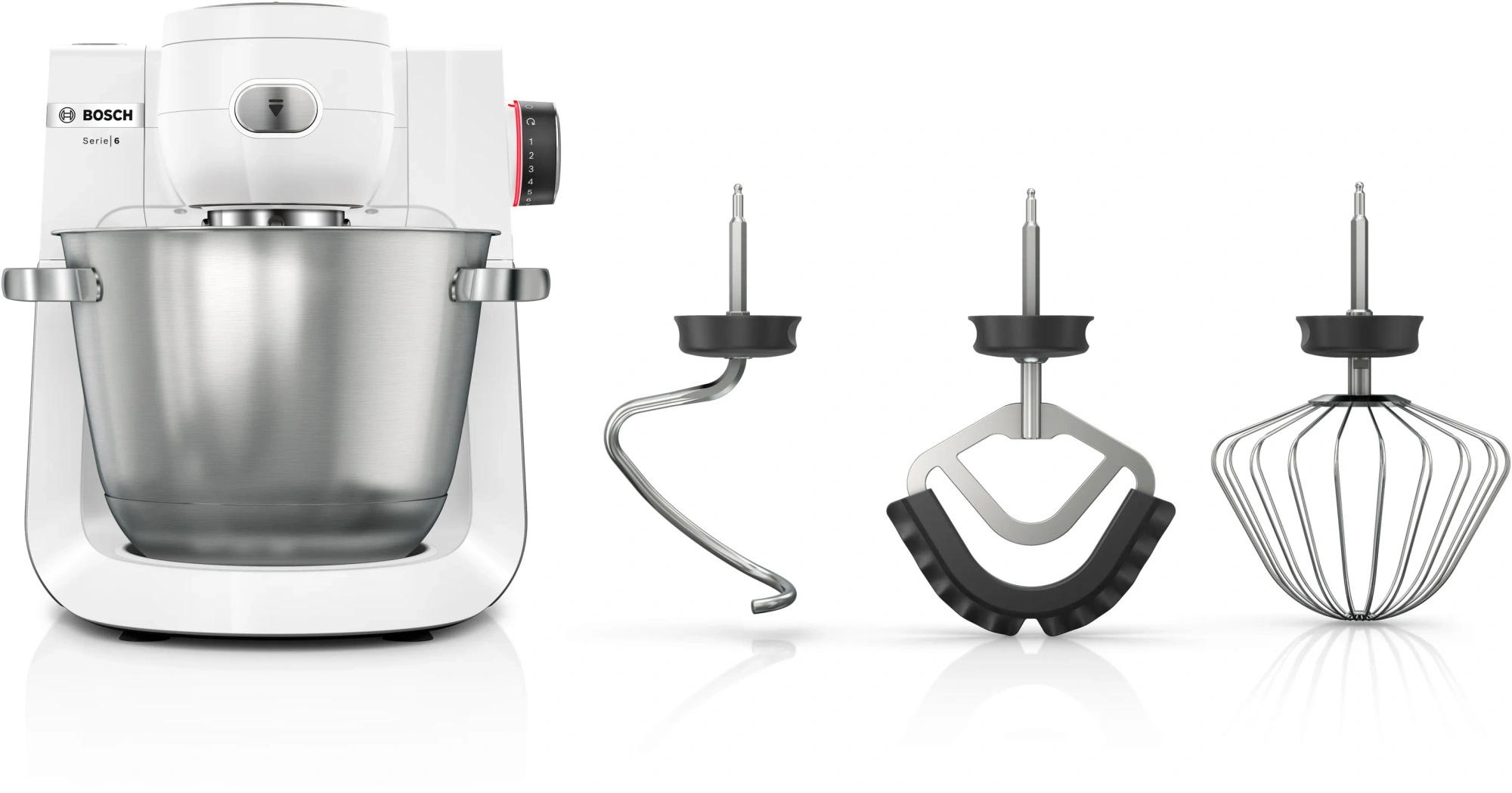Кухонная машина Bosch MUMS6EW00 планетар.вращ. 1600Вт белый