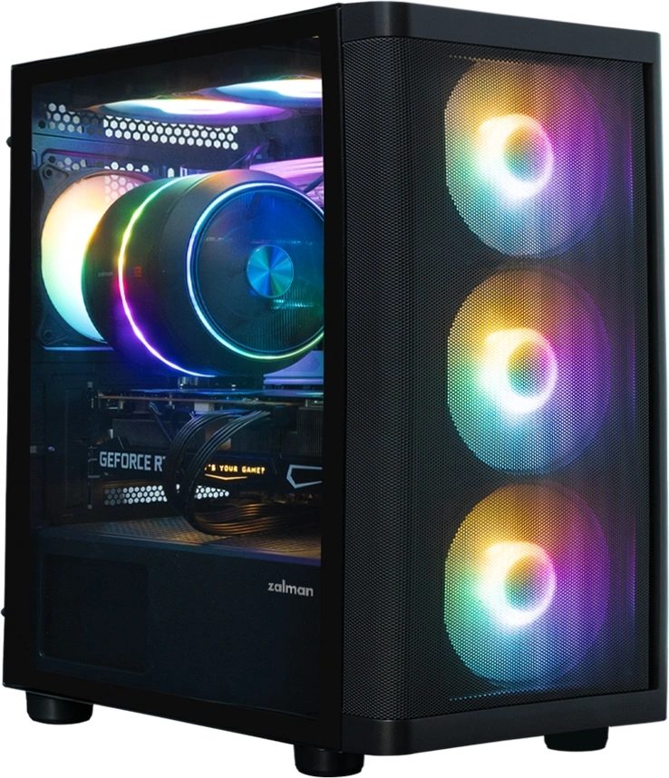 Корпус Zalman M4 SE черный без БП mATX 6x120mm 2xUSB2.0 1xUSB3.0 audio bott PSU
