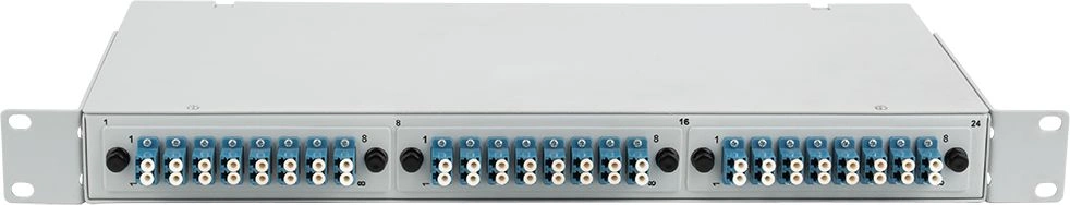 Кросс Suprlan09-0256 19" 1U 24xLC/UPC duplex 9/125 OS1/OS2