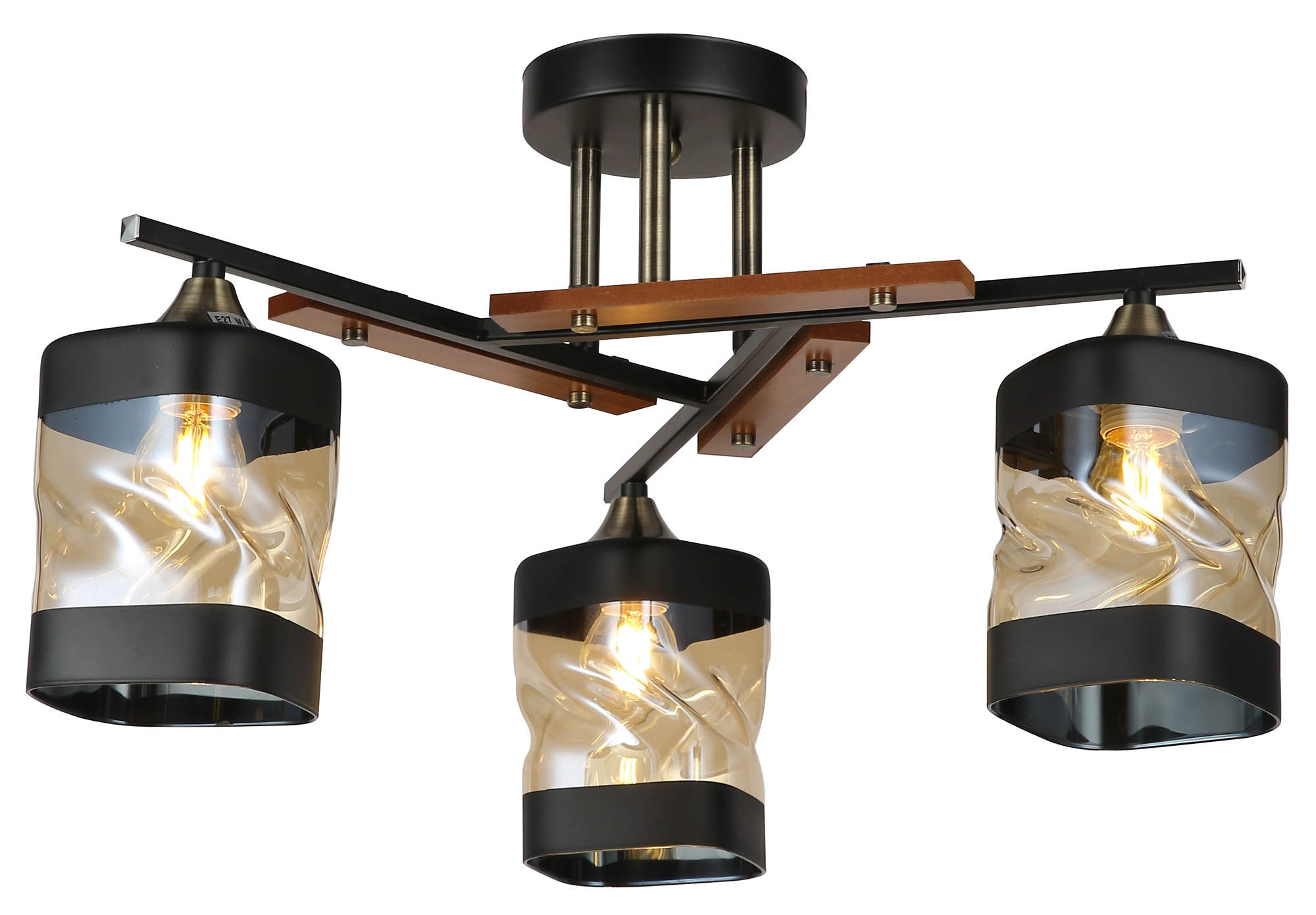 Люстра Hiper Maia H183-3 потолоч. черный