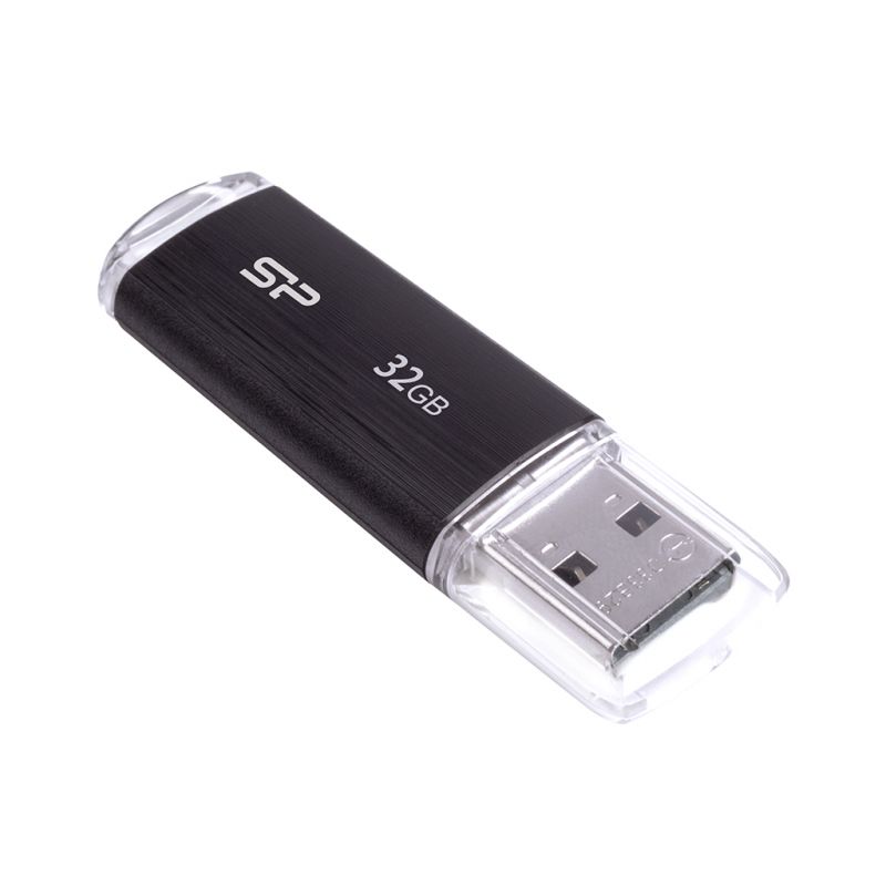 Флеш Диск Silicon Power 32GB Ultima U02 SP032GBUF2U02V1K USB2.0 черный