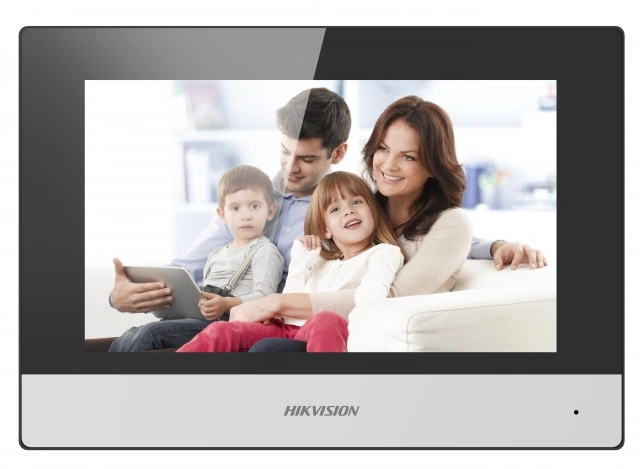 Видеодомофон Hikvision DS-KH6320-WTE1 черный