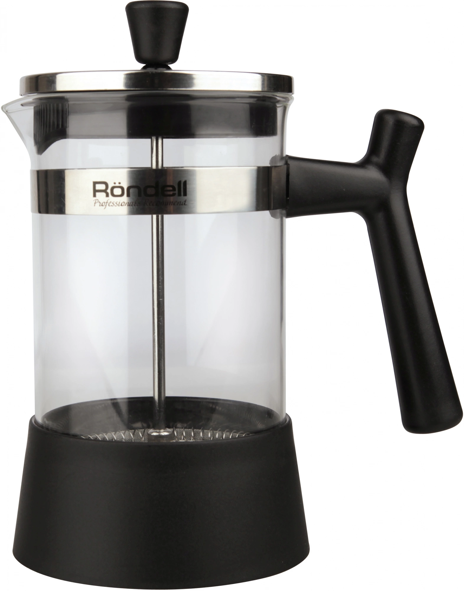 Френч-пресс Rondell Wonder RDS-426 0.6л черный/стальной Френч-пресс Rondell Wonder RDS-426 0.6л черный/стальной