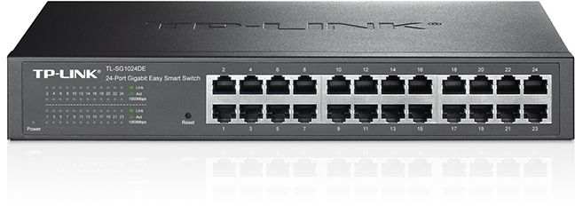 Коммутатор TP-Link TL-SG1024DE (L2) 24x1Гбит/с управляемый