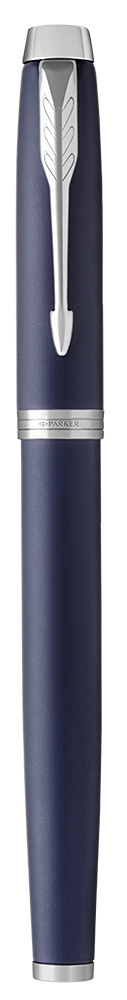 Ручка роллер Parker IM Core T321 (1931661) Matte Blue CT F черн. черн. подар.кор.