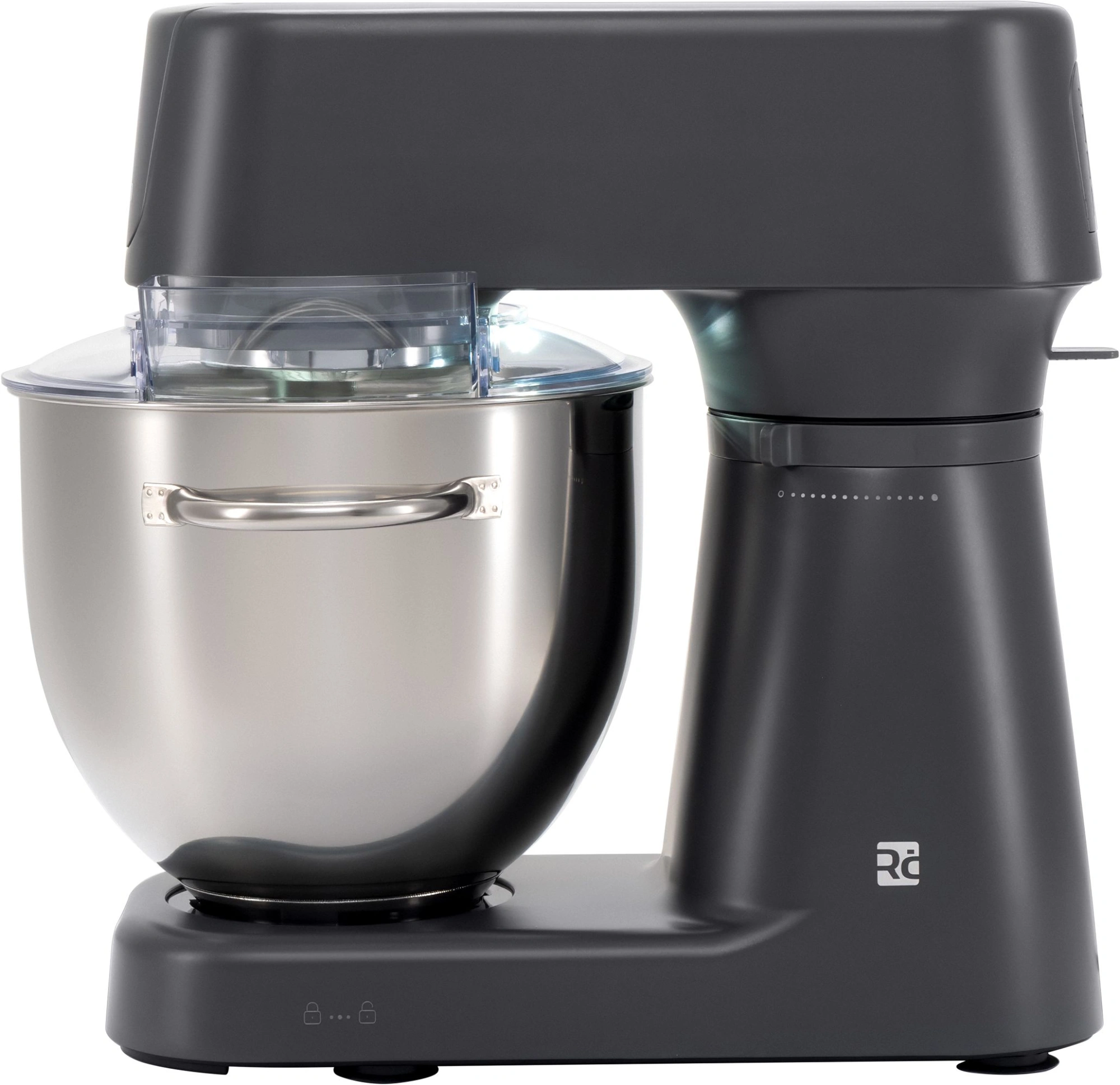 Миксер планетарный Rondell RDE-PM450 2000Вт титановое серебро