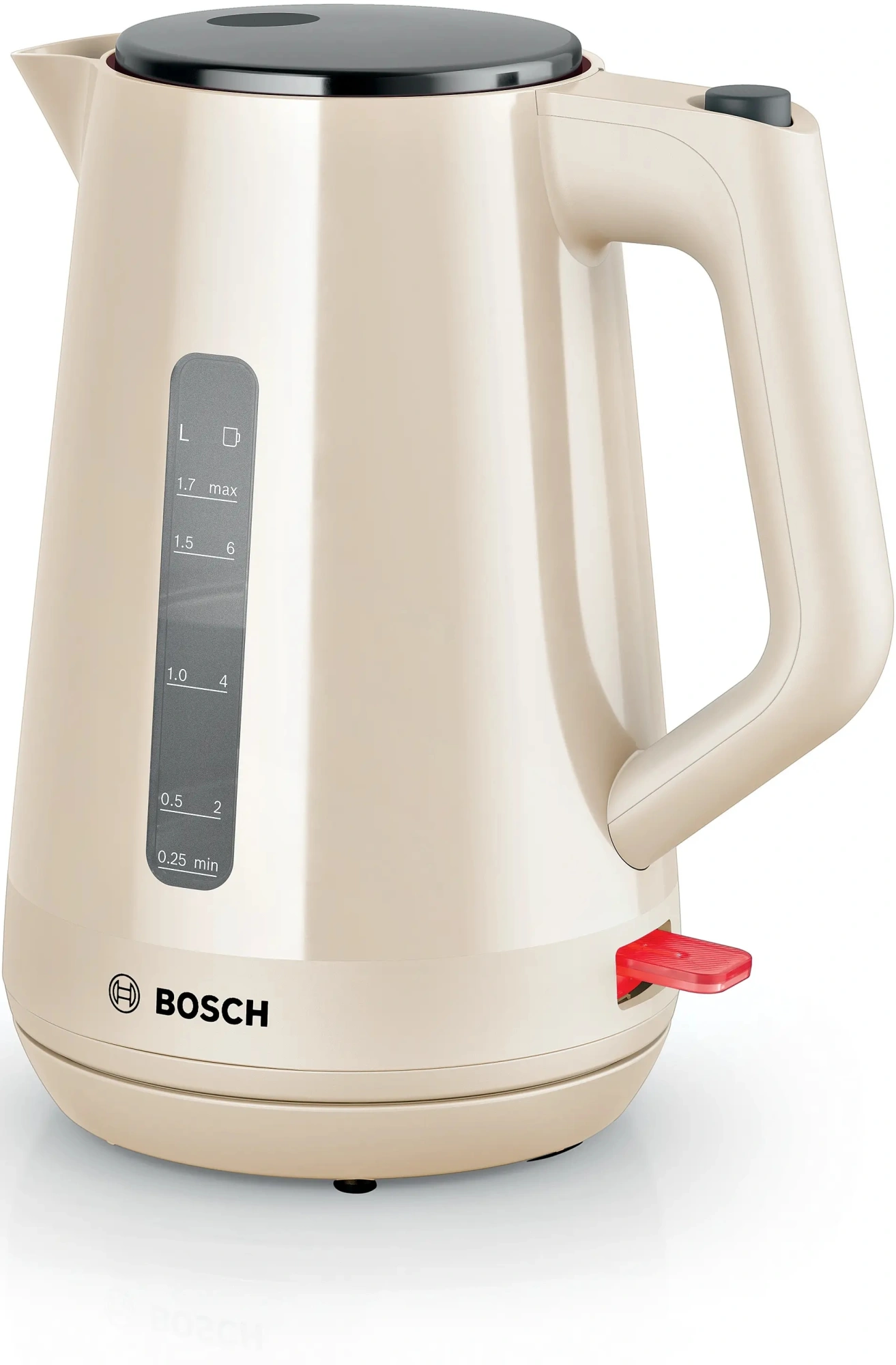 Чайник электрический Bosch TWK1M127 1.7л. 2400Вт бежевый корпус: пластик