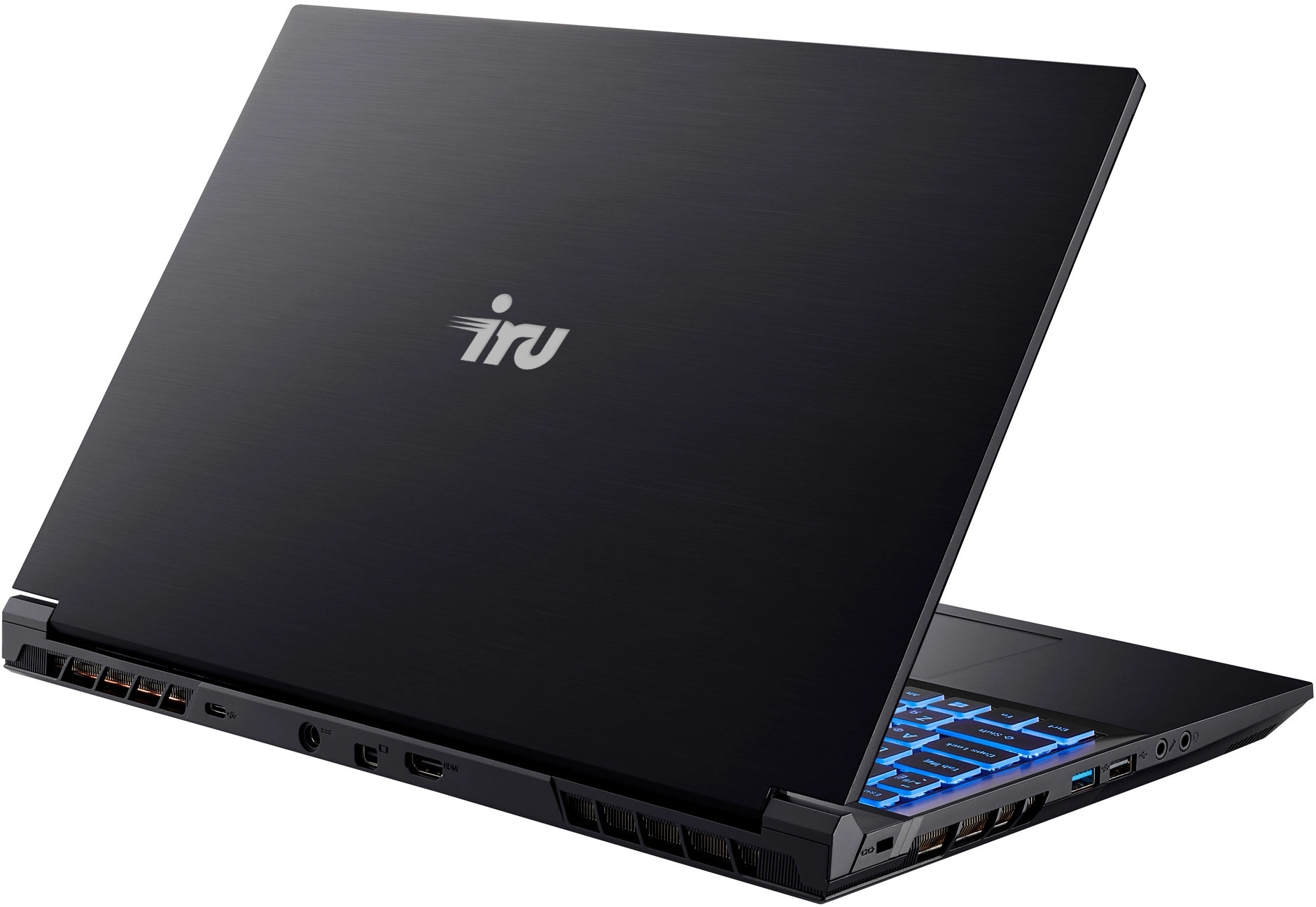 Ноутбук IRU Калибр 15ALC Core i5 12500H 16Gb SSD512Gb NVIDIA GeForce RTX 3060 6Gb 15.6" IPS FHD (1920x1080) noOS black WiFi BT Cam 3465mAh (1930301)