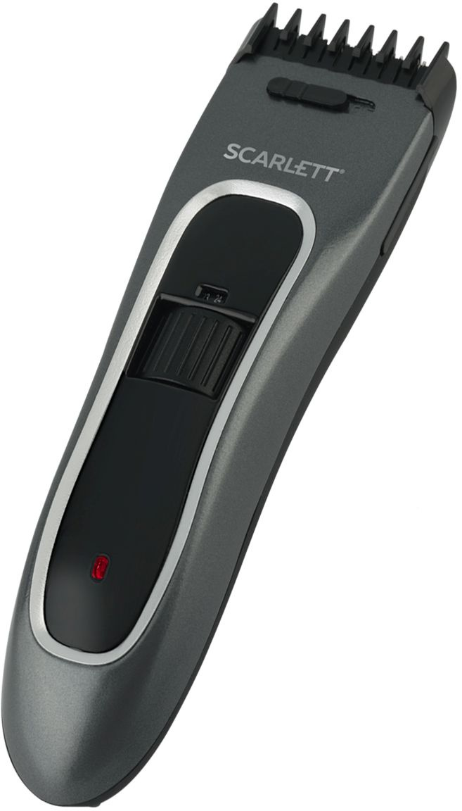 Машинка для стрижки Scarlett SC-HC63C54 графитовый/черный 6Вт (насадок в компл:1шт)