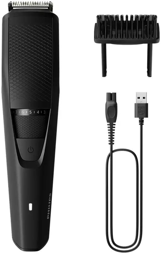 Триммер Philips Series 3000 BT3234/15 черный (насадок в компл:1шт)