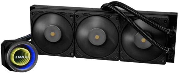 Система водяного охлаждения Lian-Li GA II Trinity Performance 360 ARGB Soc-AM5/AM4/1200/1700/1851 черный 4-pin 29-38.1dB Al+Cu Ret (G89.GA2P36B.R1)